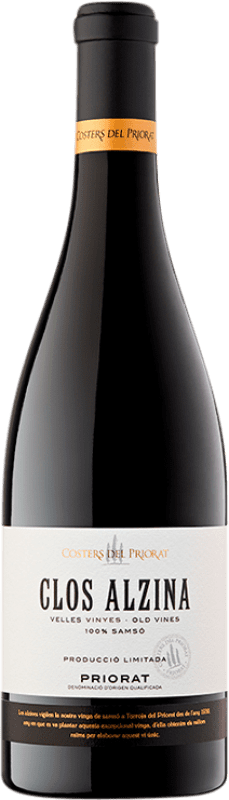 63,95 € Spedizione Gratuita | Vino Rosso Costers del Priorat Clos Alzina D.O.Ca. Priorat Catalogna Spagna Samsó 75 cl