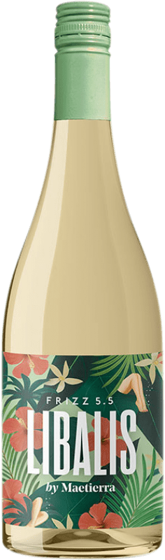 7,95 € Envoi gratuit | Vin Mousseux Blanc Castillo de Maetierra Libalis Frizz Frizzante — Pétillant I.G.P. Vino de la Tierra Valles de Sadacia Espagne Bouteille 75 cl