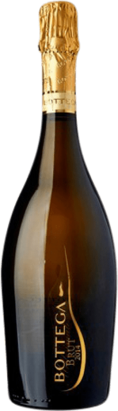 7,95 € 送料無料 | 白スパークリングワイン Bottega Millesimato Spumante Brut D.O.C. Prosecco イタリア ボトル 75 cl