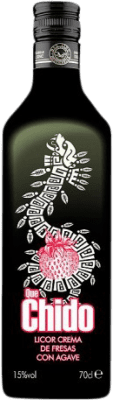 15,95 € Free Shipping | Liqueur Cream Sinc Que Chido Fresas con Agave Bottle 70 cl