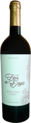 8,95 € Бесплатная доставка | Красное вино La Algueña Flor de Enya D.O. Alicante Сообщество Валенсии Испания Syrah, Monastrell бутылка 75 cl