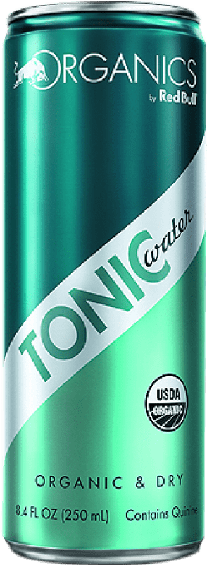34,95 € Envío gratis | Caja de 24 unidades Refrescos Red Bull Energy Drink Tonic Water Austria Organic — Ecológico Lata 25 cl