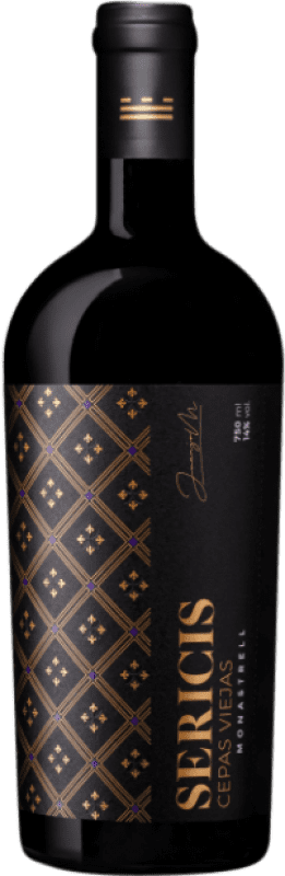 8,95 € 免费送货 | 红酒 Murviedro Sericis Cepas Viejas D.O. Alicante 巴伦西亚社区 西班牙 Monastrell 瓶子 75 cl