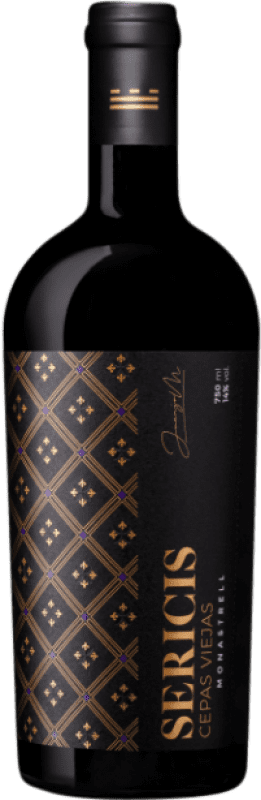 8,95 € Envío gratis | Vino Tinto Murviedro Sericis Cepas Viejas D.O. Alicante Comunidad Valenciana España Monastrell 75 cl