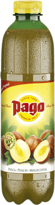 3,95 € Envío gratis | Refrescos Zumos Pago España 1 L PET Melocotón