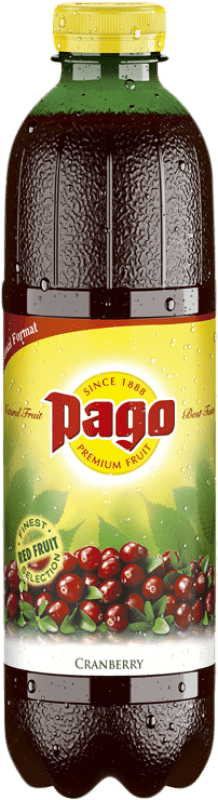 3,95 € 免费送货 | 饮料和搅拌机 Zumos Pago Arándanos PET 瓶子 1 L