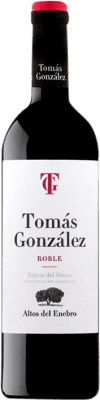 6,95 € Free Shipping | Red wine Altos del Enebro Tomás González Oak D.O. Ribera del Duero Castilla y León Spain Tempranillo Bottle 75 cl