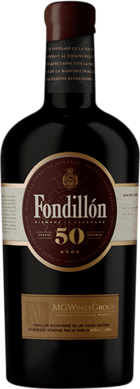 194,95 € Free Shipping | Sweet Wine Monovar Fondillón Grand Reserve — Long Barrel-Aged 1968 D.O. Alicante Valencian Community Spain Monastrell 50 Years Bottle 75 cl