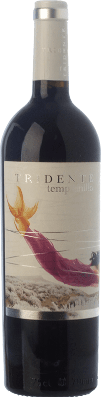 15,95 € Envio grátis | Vinho Tinto Tritón Tridente Crianza I.G.P. Vino de la Tierra de Castilla y León Castela e Leão Espanha Tempranillo 75 cl