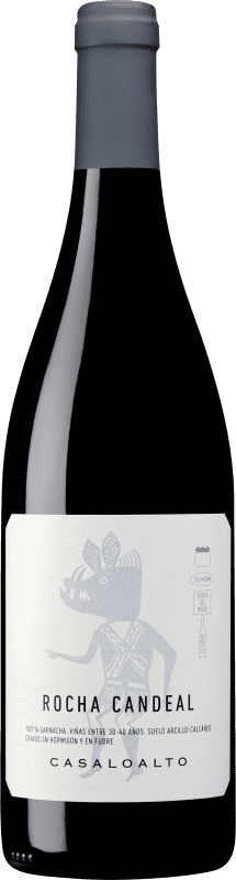 14,95 € Free Shipping | Red wine Finca Casa Lo Alto Rocha Candeal D.O. Valencia Valencian Community Spain Grenache Bottle 75 cl