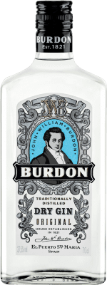 17,95 € Бесплатная доставка | Джин Caballero Burdon Original Dry Gin Андалусия Испания бутылка 70 cl