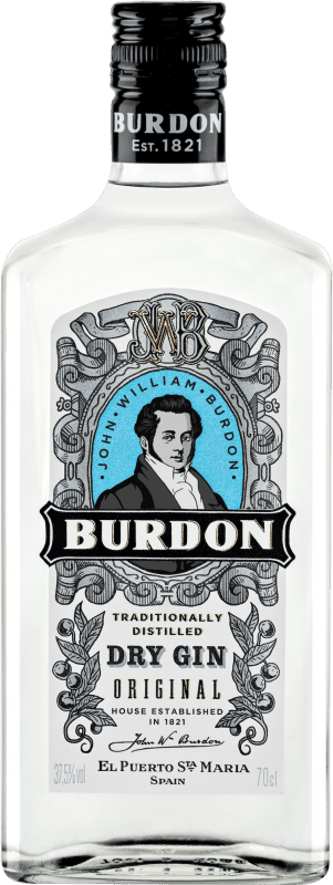 17,95 € Envoi gratuit | Gin Caballero Burdon Original Dry Gin Andalousie Espagne Bouteille 70 cl
