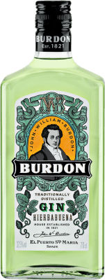21,95 € Spedizione Gratuita | Genever Gin Caballero Burdon Andalusia Spagna 70 cl Hierbabuena — Menta Verde