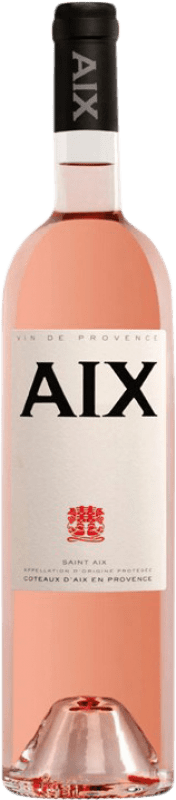 22,95 € Spedizione Gratuita | Spumante rosato Saint Aix Vin de Provence A.O.C. Côtes de Provence Provenza Francia Grenache, Cabernet Sauvignon, Carignan, Cinsault Bottiglia 75 cl