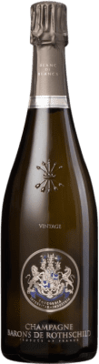 285,95 € 送料無料 | 白スパークリングワイン Barons de Rothschild Vintange A.O.C. Champagne シャンパン フランス Chardonnay ボトル 75 cl