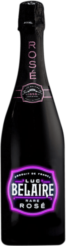 41,95 € Envio grátis | Espumante rosé Luc Belaire Rare Rosé Fantôme Provença França Syrah, Grenache, Cinsault Garrafa 75 cl