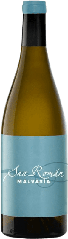 93,95 € Kostenloser Versand | Weißwein San Román D.O. Toro Kastilien und León Spanien Malvasía Magnum-Flasche 1,5 L
