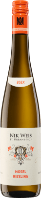 12,95 € Kostenloser Versand | Weißwein St. Urbans-Hof Q.b.A. Mosel Deutschland Riesling Flasche 75 cl