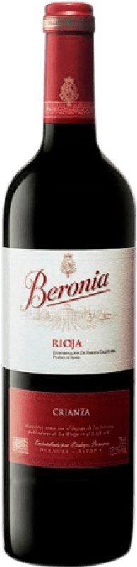 4,95 € 送料無料 | 赤ワイン González Byass Beronia 高齢者 D.O.Ca. Rioja ラ・リオハ スペイン Tempranillo, Grenache 小型ボトル 25 cl