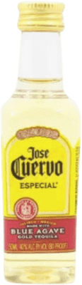 3,95 € Envio grátis | Tequila José Cuervo Especial Garrafa Miniatura 5 cl