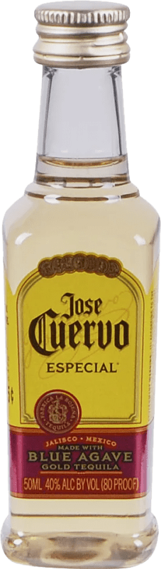 3,95 € Spedizione Gratuita | Tequila José Cuervo Speciale Messico Bottiglietta Mignon 5 cl