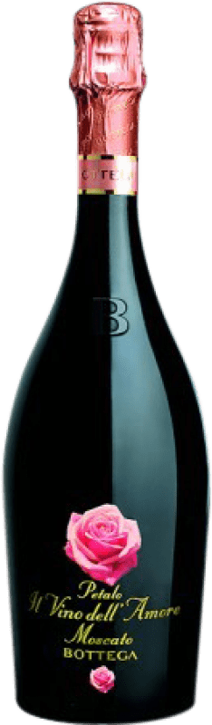 29,95 € Бесплатная доставка | Белое игристое Bottega Petalo di Amore I.G.T. Veneto Венето Италия Muscat бутылка Магнум 1,5 L