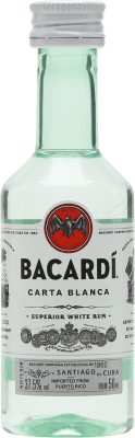 2,95 € Бесплатная доставка | Ром Bacardí Багамские о-ва Мини-бутылка 5 cl