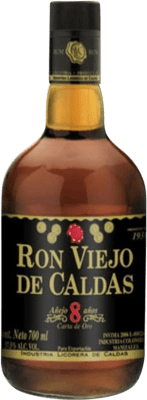 22,95 € Envío gratis | Ron Viejo de Caldas Colombia 8 Años Botella 70 cl