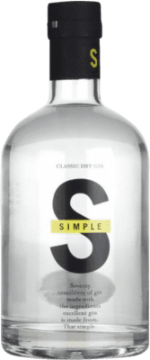 27,95 € 免费送货 | 金酒 Francoli Simple Gin 瓶子 70 cl