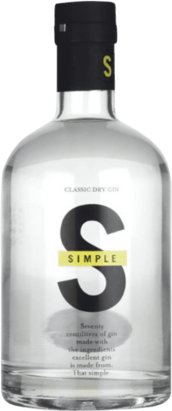 28,95 € 免费送货 | 金酒 Gin Francoli Simple 意大利 70 cl