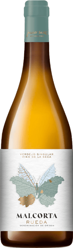 19,95 € Envío gratis | Vino blanco Javier Sanz Viñedo Singular Malcorta D.O. Rueda Castilla y León Verdejo Botella 75 cl