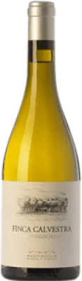 45,95 € Envío gratis | Vino blanco Mustiguillo Finca Calvestra D.O.P. Vino de Pago El Terrerazo España Merseguera Botella Magnum 1,5 L