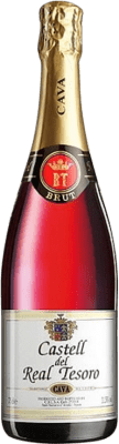 6,95 € 免费送货 | 桃红起泡酒 Valdespino Real Tesoro D.O. Cava 西班牙 Garnacha — 歌海娜, Trepat — 特雷帕特 75 cl