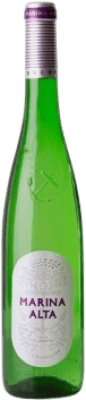3,95 € Envio grátis | Vinho Branco Bocopa Marina Alta D.O. Alicante Comunidade Valenciana Espanha Moscatel Meia Garrafa 37 cl
