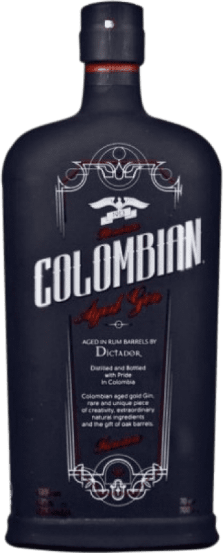 28,95 € Kostenloser Versand | Gin Colombian Treasure Gin Flasche 70 cl