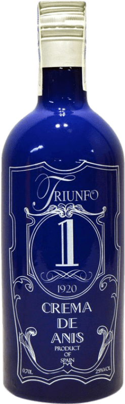 8,95 € Envío gratis | Crema de Licor Triunfo Nº 1 España 70 cl