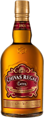 49,95 € Envio grátis | Whisky Blended Chivas Regal Extra Reino Unido Garrafa 70 cl