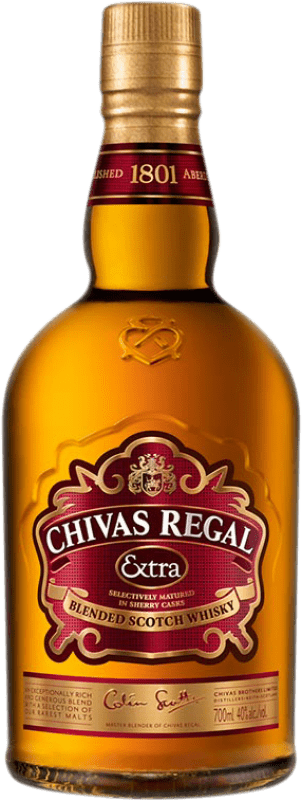 55,95 € Free Shipping | Blended Whisky Chivas Regal Extra United Kingdom Bottle 70 cl