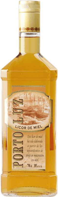 8,95 € Envio grátis | Licor de ervas SyS Portoluz Orujo Miel Espanha Garrafa 70 cl