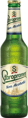Bière Boîte de 24 unités AB InBev Staropramen 33 cl Sans Alcool