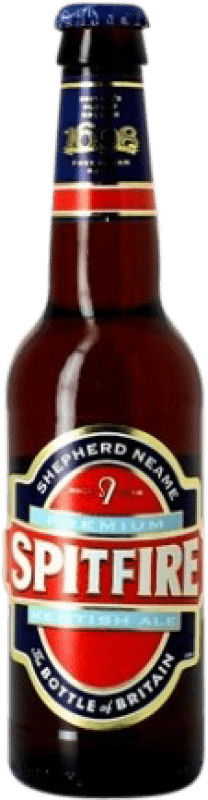 2,95 € Envio grátis | Cerveja Spitfire Kentish Ale Reino Unido Garrafa Medium 50 cl