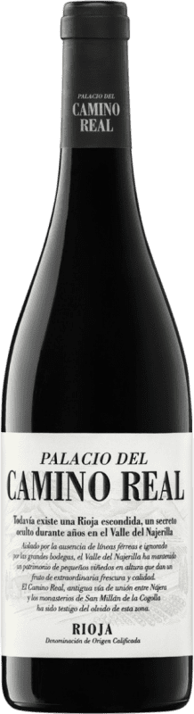 10,95 € 免费送货 | 红葡萄酒 Vintae Palacio del Camino Real 年轻的 D.O.Ca. Rioja 拉里奥哈 西班牙 Garnacha — 歌海娜, Viura — 维乌拉 75 cl