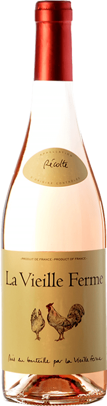 9,95 € Kostenloser Versand | Rosé Sekt La Vieille Ferme Rose Syrah, Grenache, Cinsault Flasche 75 cl