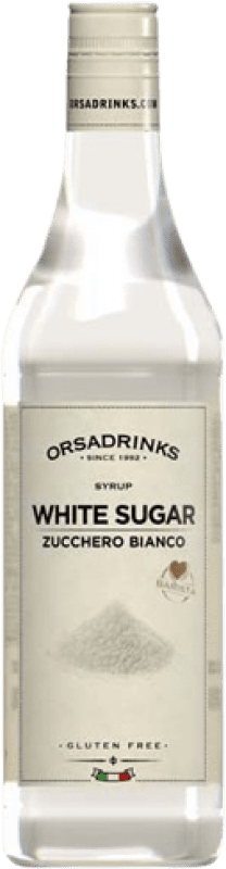 7,95 € Envío gratis | Schnapp Orsa ODK Sirope de Azúcar Blanco Botella 75 cl Sin Alcohol