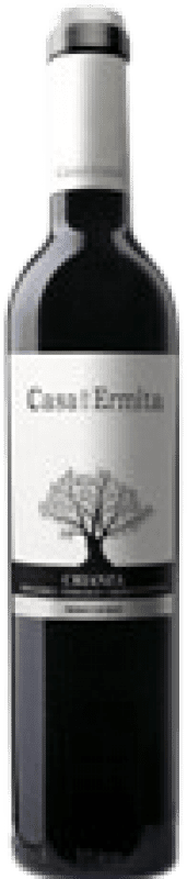 4,95 € Kostenloser Versand | Rotwein Casa de la Ermita D.O. Jumilla Spanien Syrah, Cabernet Sauvignon, Monastrell Halbflasche 37 cl