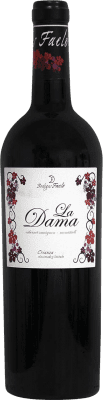 11,95 € Envio grátis | Vinho Tinto Faelo La Dama Crianza D.O. Alicante Comunidade Valenciana Espanha Cabernet Sauvignon 75 cl