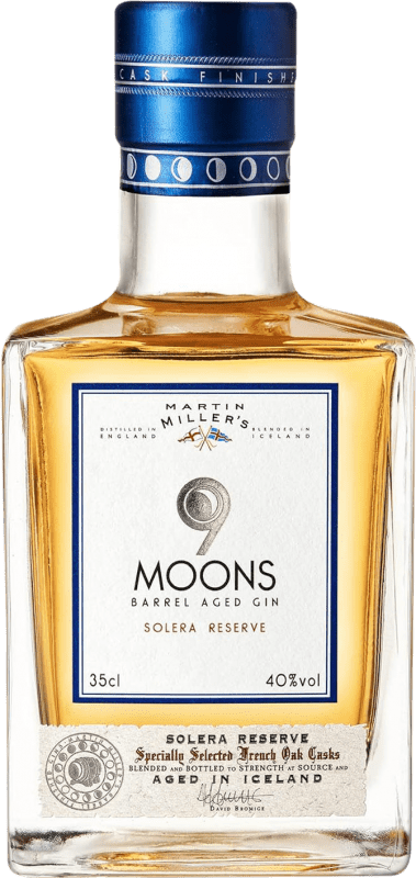 63,95 € Бесплатная доставка | Джин Martin Miller's 9 Moons Объединенное Королевство Бутылка на треть 35 cl