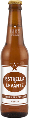 86,95 € Envoi gratuit | Boîte de 24 unités Bière Estrella de Levante Retro Edition Bouteille Tiers 33 cl