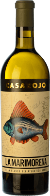 21,95 € Envio grátis | Vinho branco Casa Rojo La Marimorena sobre lías D.O. Rías Baixas Galiza Espanha Albariño Garrafa 75 cl