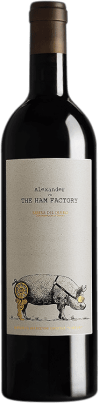 41,95 € Бесплатная доставка | Красное вино Casa Rojo Alexander The Ham Factory D.O. Ribera del Duero Кастилия-Леон Испания Tempranillo, Merlot, Cabernet Sauvignon, Malbec бутылка 75 cl